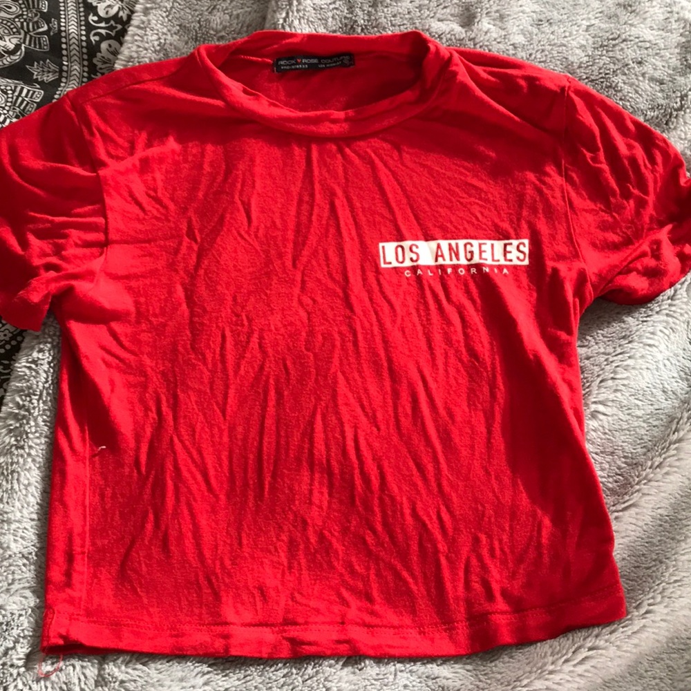 Red t shirt